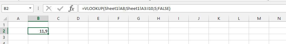 VLOOKUP from a Different Spreadsheet