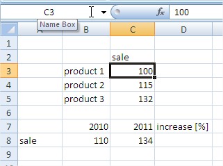 Excel entering formula