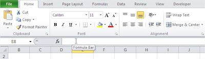 Formula Bar Excel