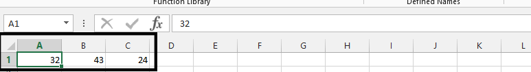 Exchange Formula values