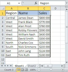 How to Sort in Excel - Best Excel Tutorial