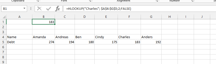 Locating how Much a Customer Owns