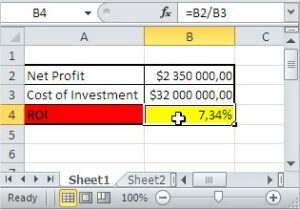 How To Calculate Roi In Excel Best Excel Tutorial