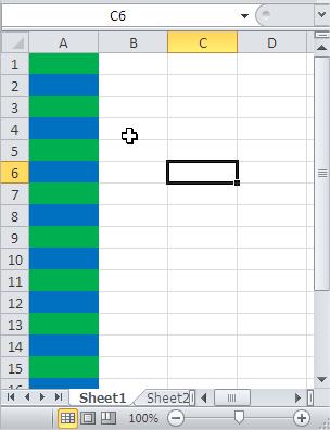 Excel Conditional Formatting CElls Highlight