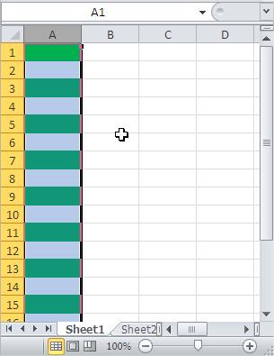 Excel Every Second Row Highlighted