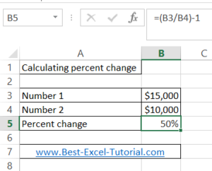 How to Calculate Percentage Change in Excel - Best Excel Tutorial