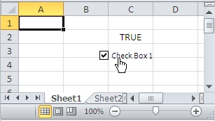 Checkbox true