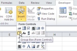 How to Use Group Box in Excel - Best Excel Tutorial