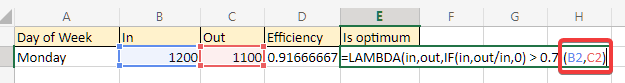 lambda parentheses parameters