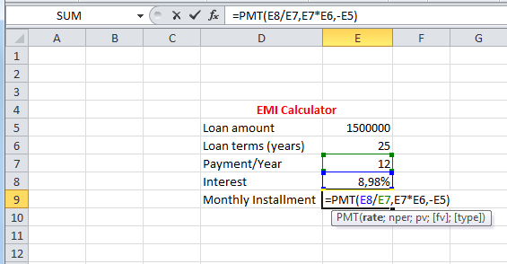 emi calculator