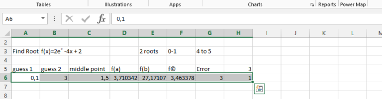 Bisection Method Calculator in Excel - Best Excel Tutorial