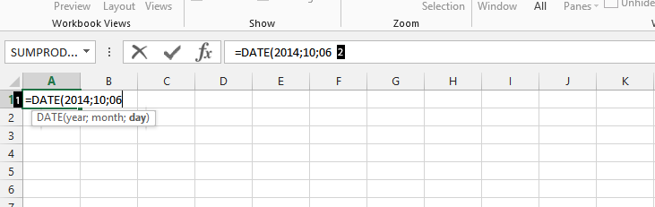 Format Date type date