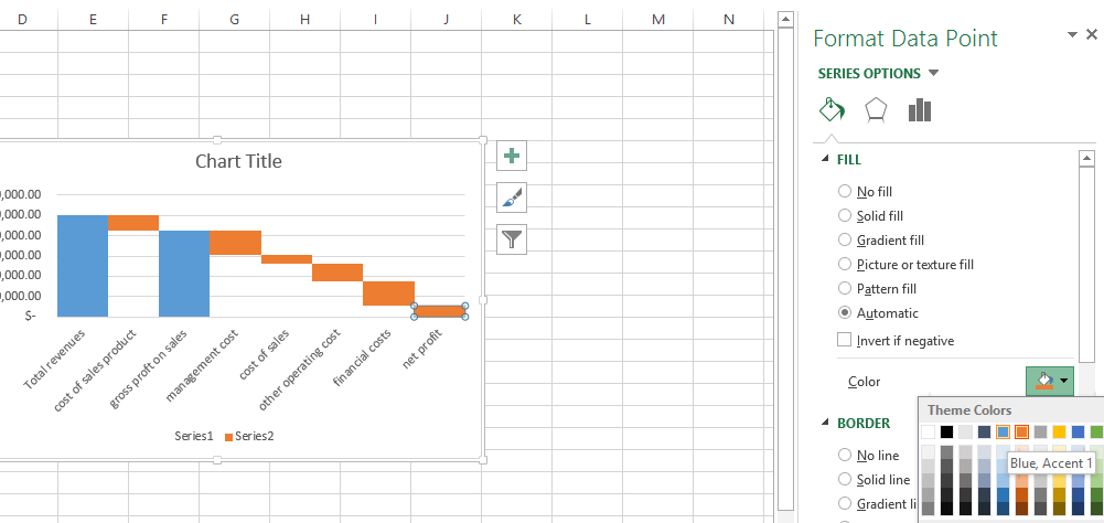 format data point