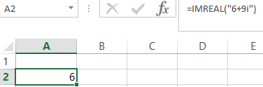 IMREAL Excel function
