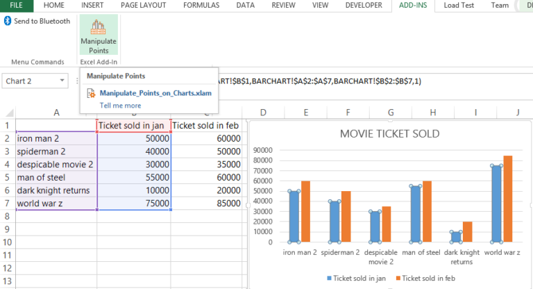 How To Get Values From Graph In Excel