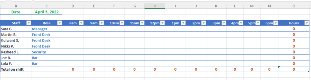 How To Make A Rota - Best Excel Tutorial