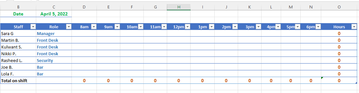 formula return to zero