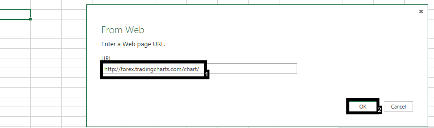 paste link Excel forex