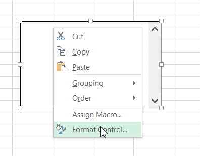 ListBox Format control