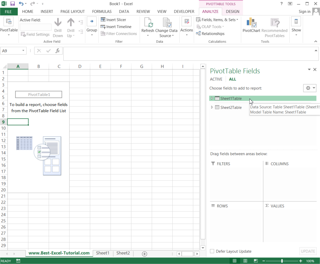 how-to-create-pivot-table-from-multiple-sheets-best-excel-tutorial