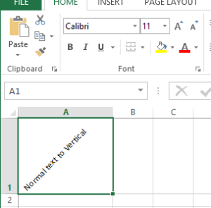 How to write vertically in Excel? - Best Excel Tutorial