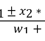 weighted average formula
