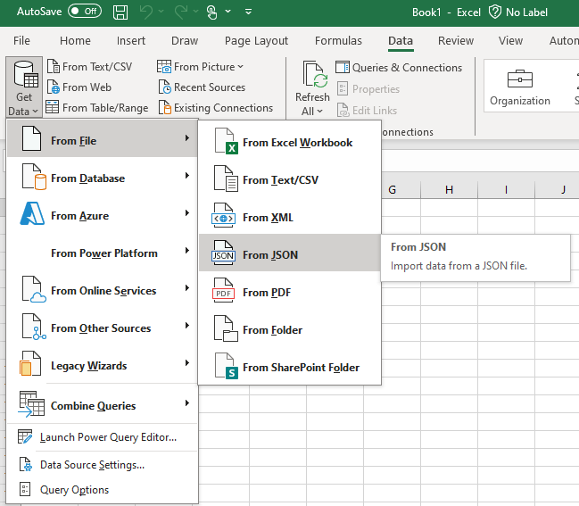 How To Parse Json In Excel